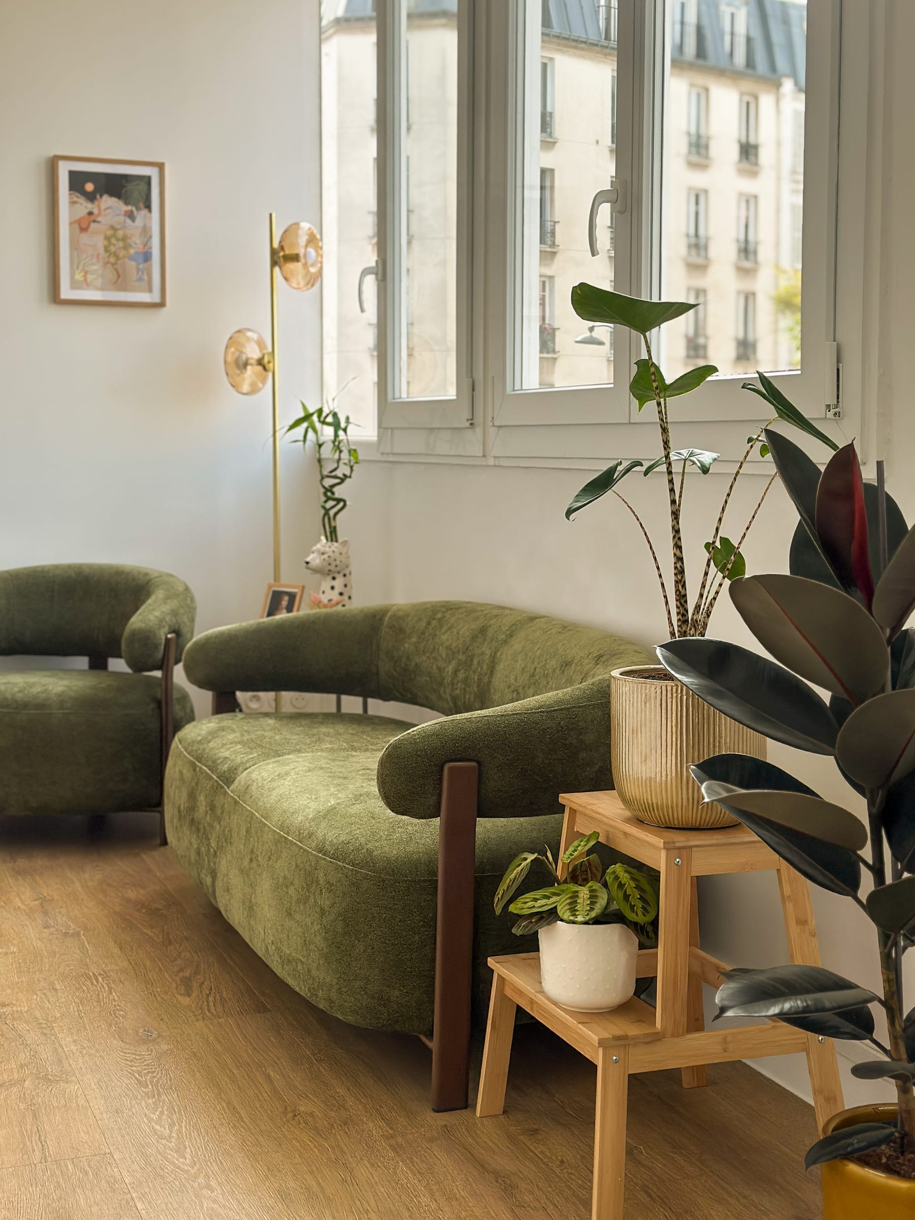 Interior of Maison Poire studio in Paris